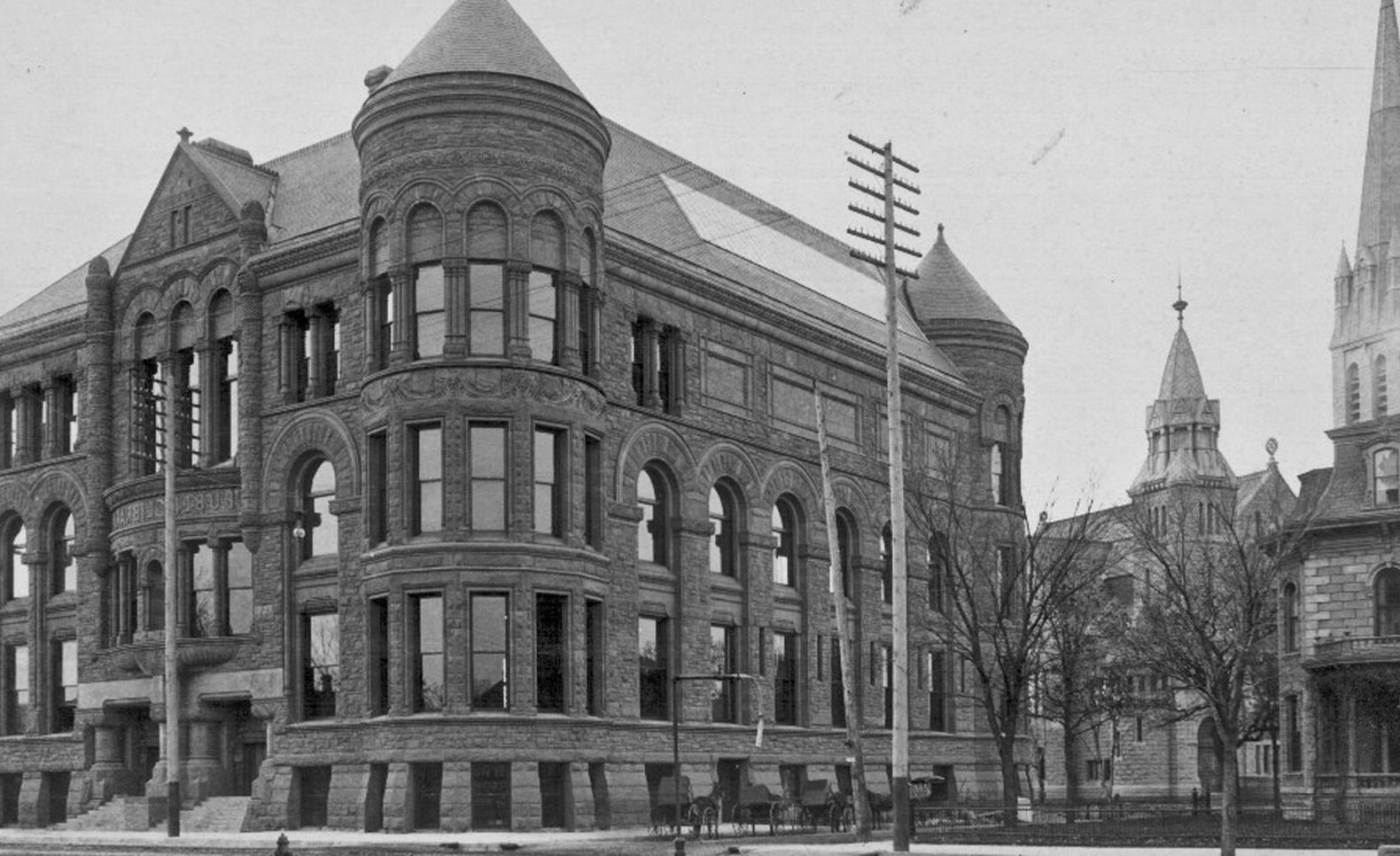 Minneapolis Public Library circa 1889
