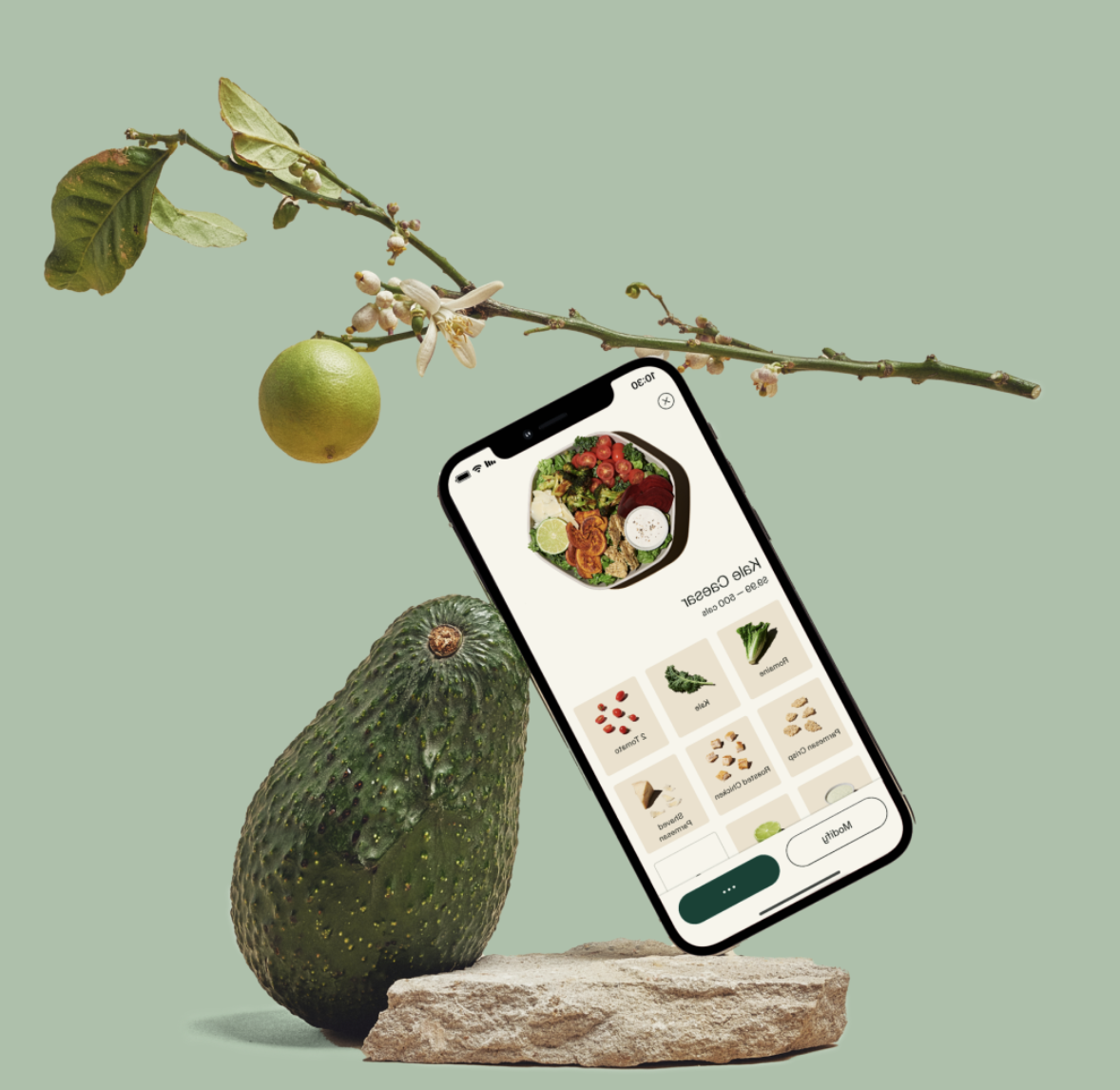 Sweet Green app campaign design by 塔蒂阿娜Gancedo